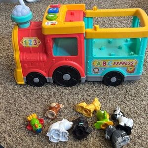 Fisher-Price Little People Big ABC Animal Train.